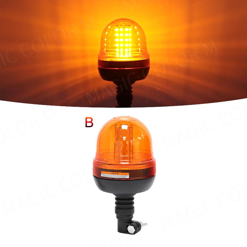 60 LED Car Strobe Light Emergency Police Flashing Warning Vehicle Trialer Truck Safety Beacon Lamp Ceiling Security Alarm