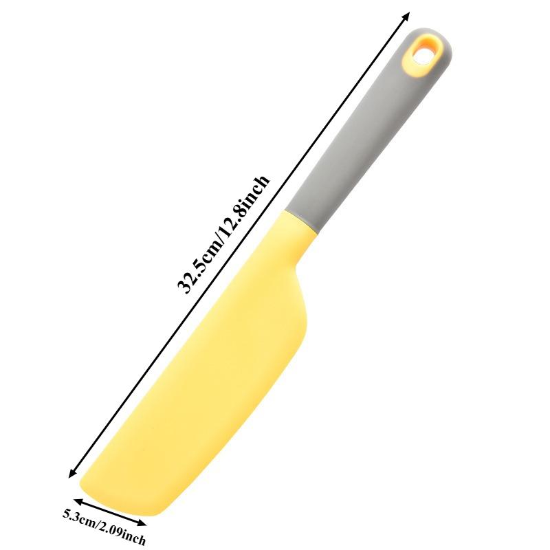 Spatola da Cucina in Silicone Anti-perdita Paletta Densa Paletta per Pesce Fritto Frittata Spatola Antiaderente Utensili da Cucina