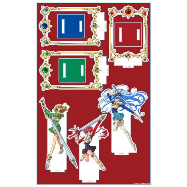 TV Anime "Magic Knight Rayearth" Acrylic Diorama Vol.1