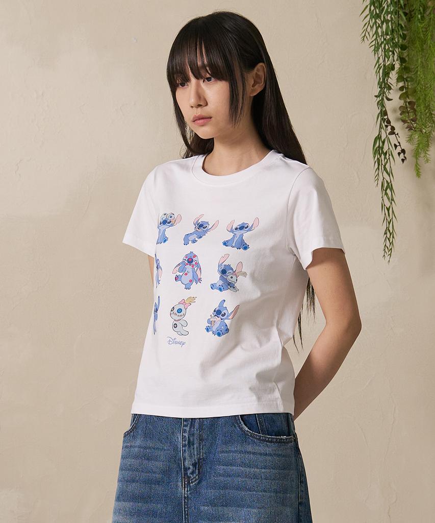 FDR Stitch_Overfit Short Sleeve White