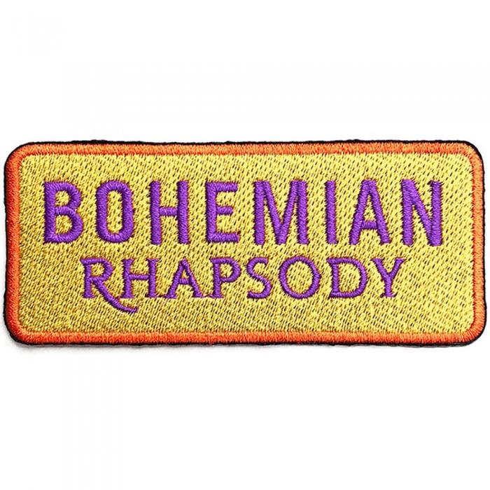 Queen Bohemian Rhapsody Woven Iron On Patch
