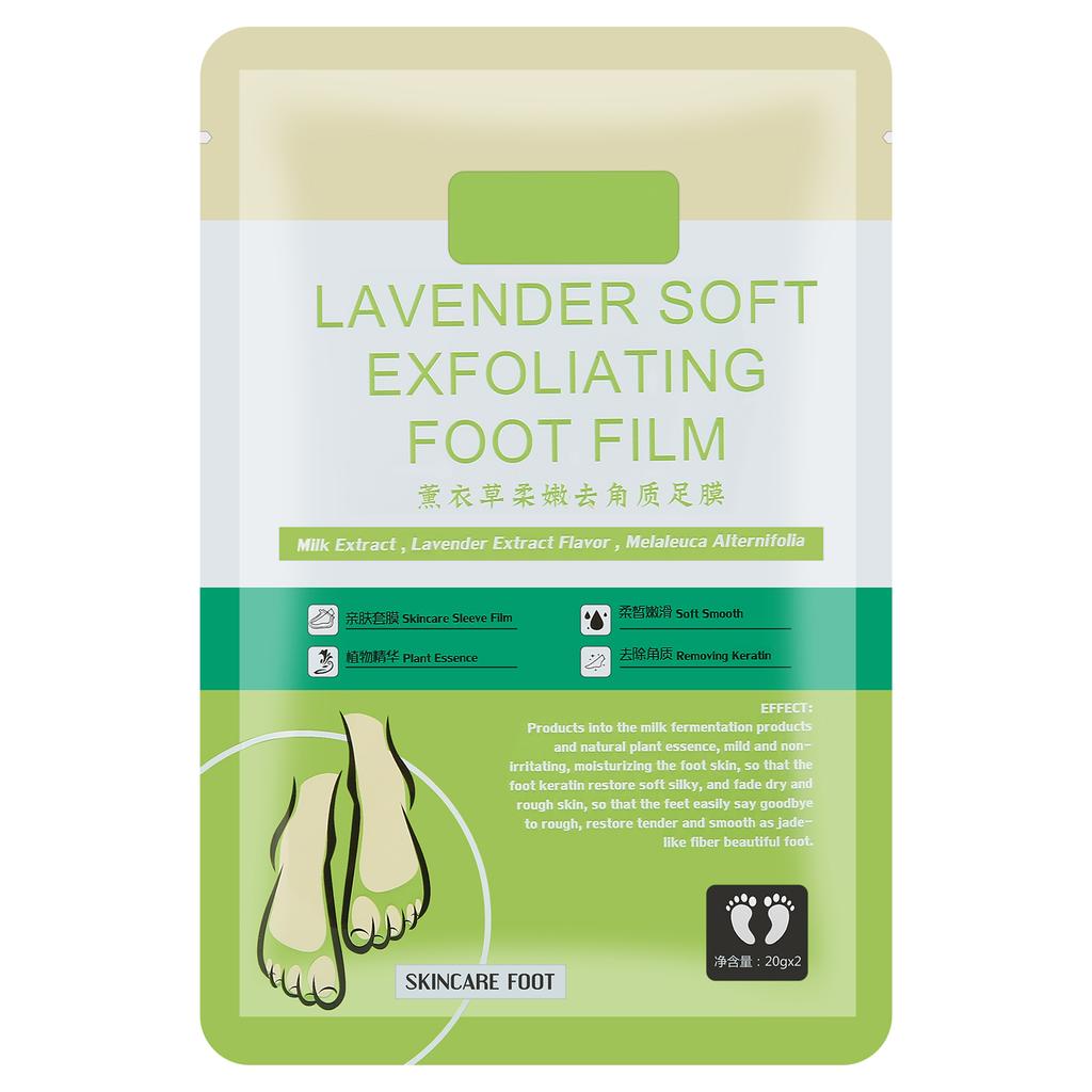 Dead Skin Calluses Removal Foot Peel Mask Moisturizing Exfoliating Foot Mask Skin CareLavender Foot Mask