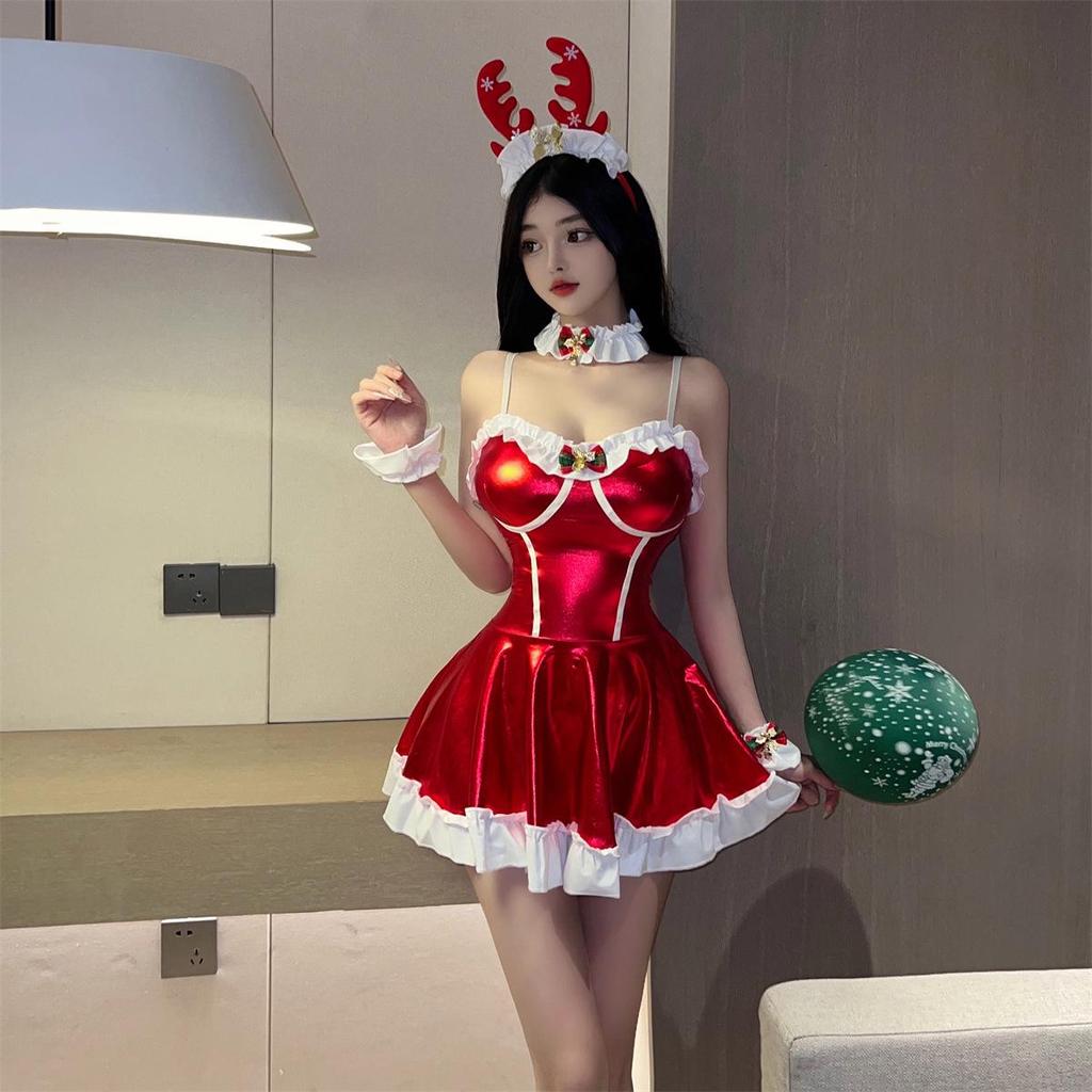 2025 Christmas Cosplay Costume Set with Accessories – Complete Role Play Outfit