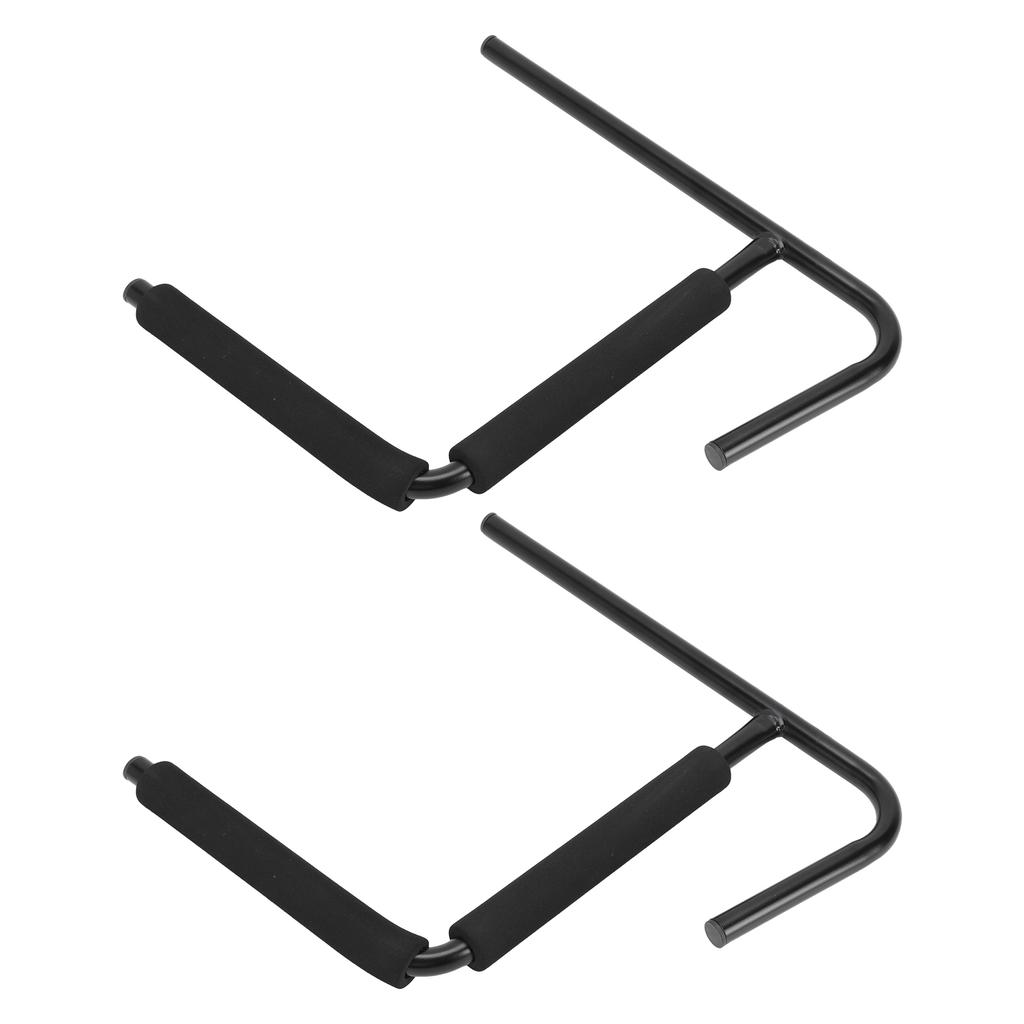 2pcs Kayak Storage Rack Wall Mount Kayak Hooks for Garage Utility Storage Hangers for Canoe Surfboard Ladders