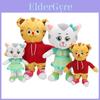 Entzückend weiche Daniel Tiger und Katerina Kittycat Plüsch-Weihnachtsspielzeuge für Kindergeschenk