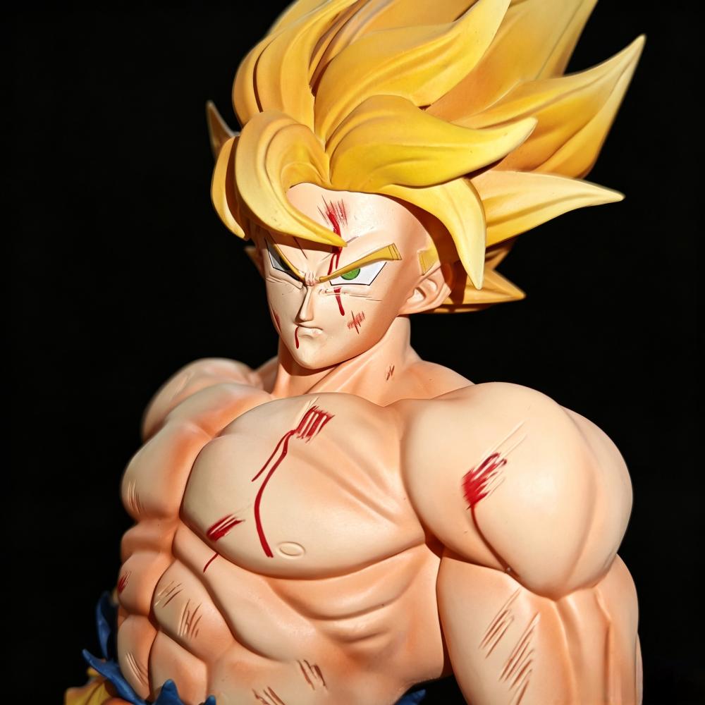 30.5Cm12 Inch Dragon Ball Z Jj Super Saiyan Son Goku Figure Pvc Action Figure Statue Collection Model Gift For Anime Fans