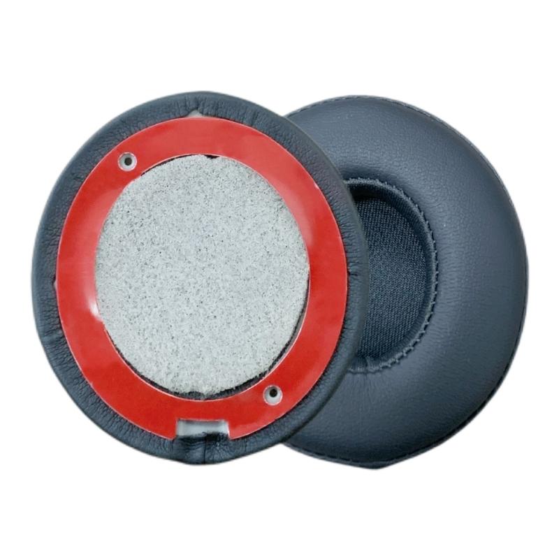 Earpads Ear Cushions From Memory Foam and Protein Leather For Wireless Earphones Wireless On Ear Headphones Noise Isolation