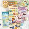 Decorative Cloth Stickers: Cute Labels for Journals and Collages
