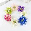 1-10pcs Artificial Red Spider Lily Silk Fabric Flower Heads Paramita Lycoris Radiata Mandala Manjusaka Silk Flowers Home Decor