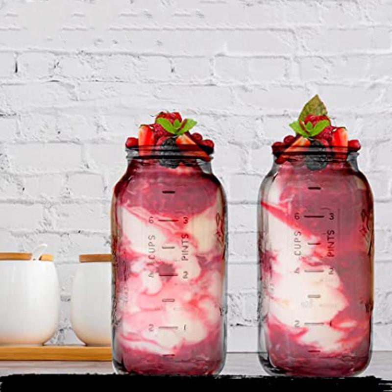 Transparent Mason Jar - Sealed Glass Storage for Oatmeal, Salads, Nuts & Dried Goods