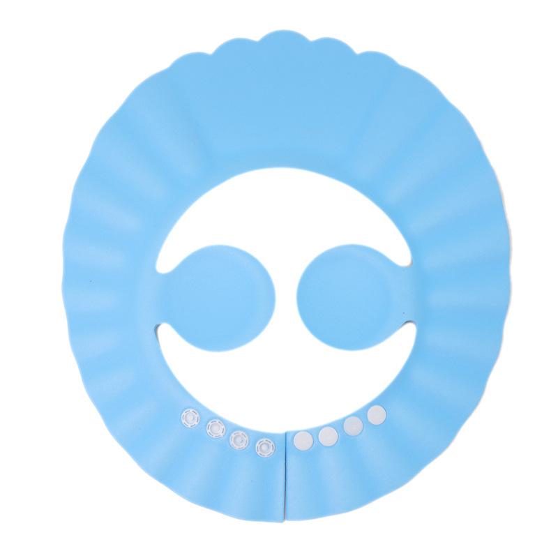 Mother & Baby 6-Style Adjustable Baby Bath Visor with Ear Protection for Children's Hair Washing