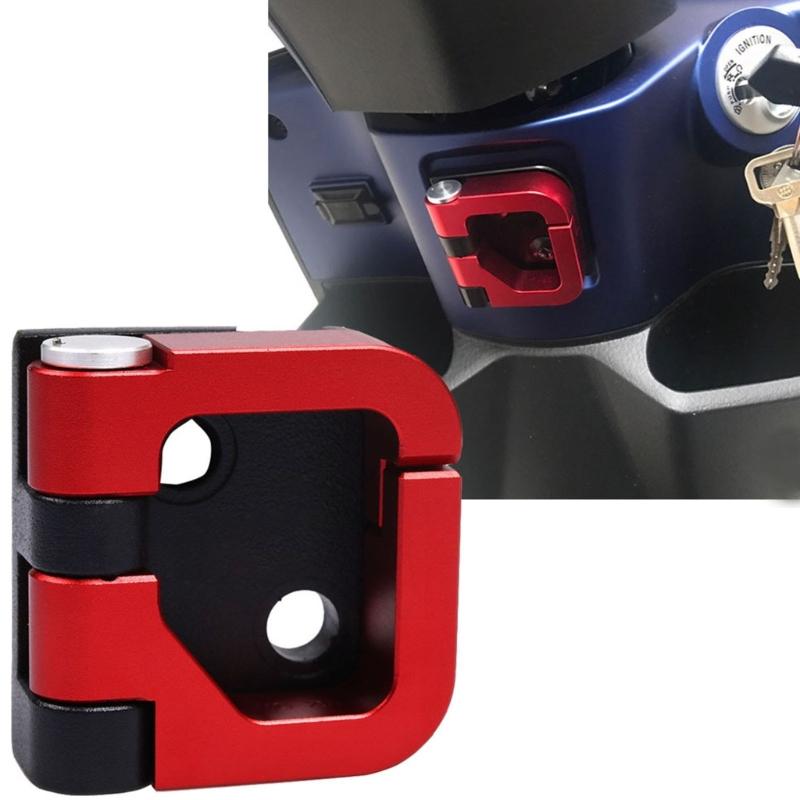 Luggage Storage Hooks Easy Installation Rustproof Aluminum Helmet Hook for UU125 UY125 Hanger Hook Modified Accessories