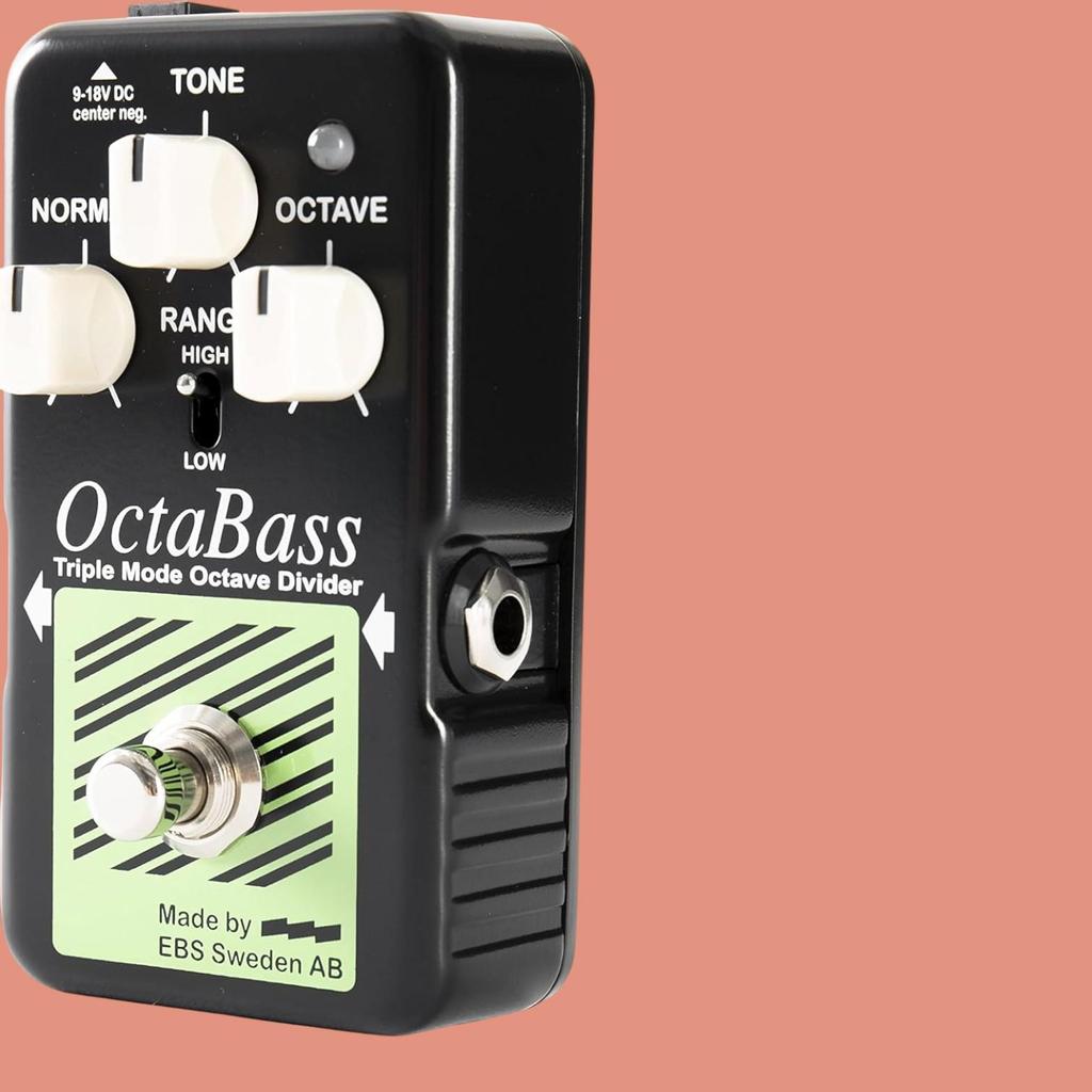 EBS OctaBass Blue Label Triple Mode Octave Divider Pedal
