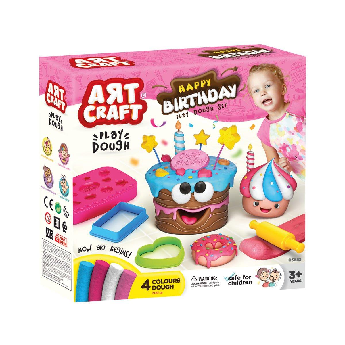 

03683 Набор для лепки Art Craft Birthday 200 гр