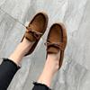 Cotton Shoes Women's New Flat Bottomed Bean Shoes with Velvet Women's Cotton Shoes Butterfly Knot Women's Shoes