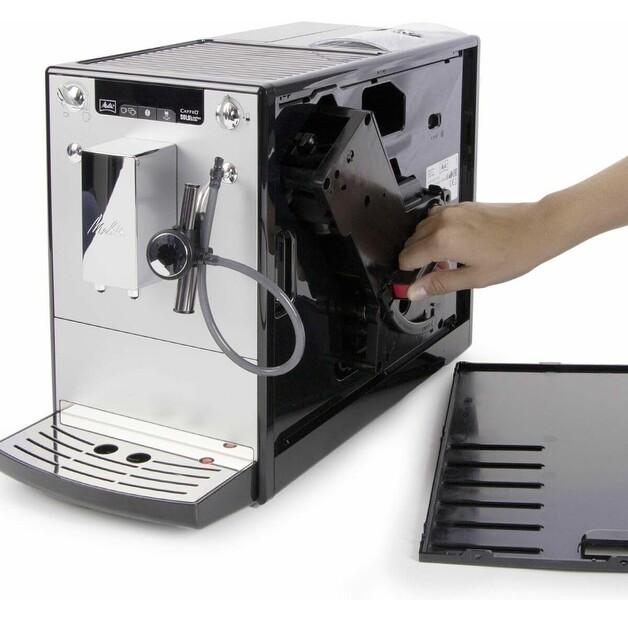 Coffee Machine Melitta Caffeo Solo & Perfect Milk Silver (E 957-103)