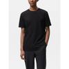 Men's Minimalist Silm Bottoming Black T-shirt Short Sleeve