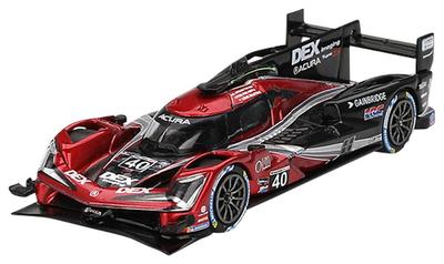 MINI GT 164 Acura ARX-06 GTP IMSA 12 Stunden von Sebring 2024 Sieger #40 Wayne Taylor Racing mit Andretti Fertigprodukt MGT00836-BL