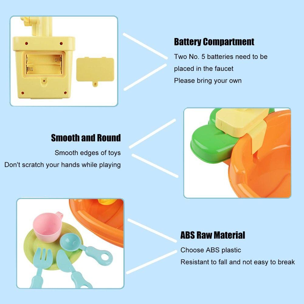 Multifunctional Parrot Shower with Faucet Swimming Pool Toy Parrot Bath Tub