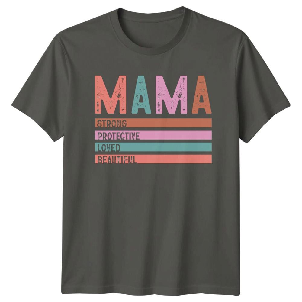 Mama Strong Protective Loved Beautiful TShirt Mothers Day Gift