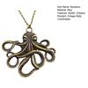 Vintage Oktopus Halskette Punk Oktopus Anhänger Halskette Retro Stilvolle Meereswesen Halskette Geschenk für Frauen