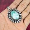 Hemimorphite Pendant, 925 Solid Sterling Silver Gemstone Jewelry, Handmade Pendant, For Thanksgiving