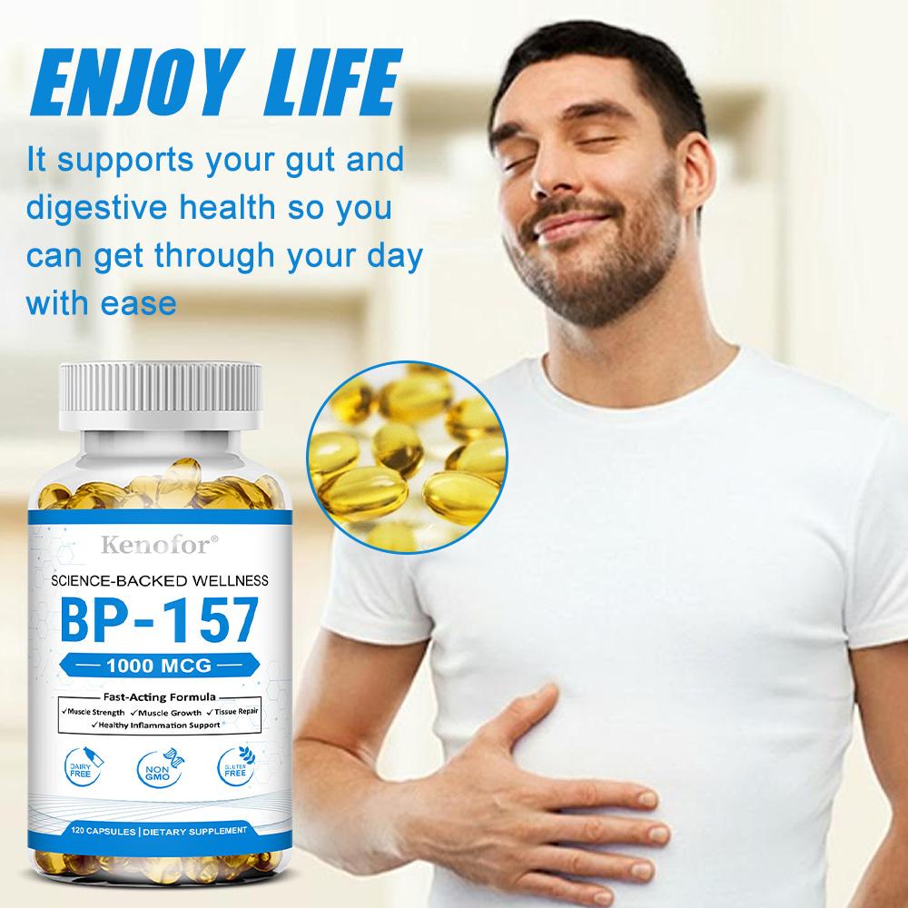 BP‑157 Blend 1000 MCG Kapszula, Aminosav Komplex Étrend-kiegészítő, 120 Kapszula 60 Napos Adag