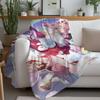 Hyacine Honkai Star Rail Blanket Warm Soft Suitable For Bedroom Sofa Bed Living Room Office Travel Camping Gifts