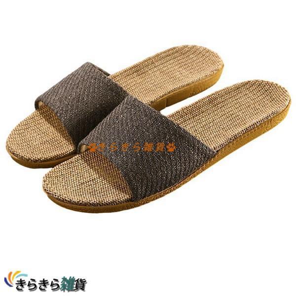 Slippers, Women s, Men s, Room Shoes, Casual, Linen Slippers, Breathable, Lightweight, Anti-Static, Wear-resistant, Japanese Style, Simple, Indoor,