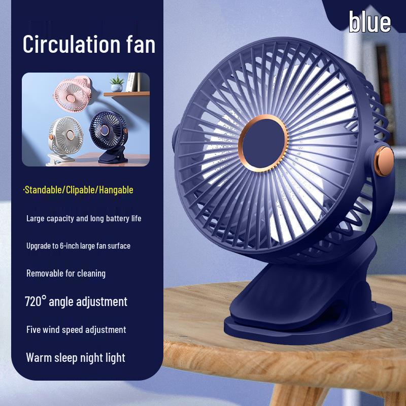 High-Power Desktop Clip Fan for Dorms and Offices