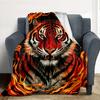 Tiger Flannel Blanket Throw Blanket Soft Warm Sofa Bed Camping Home Decor Unique Christmas Gift C9262048