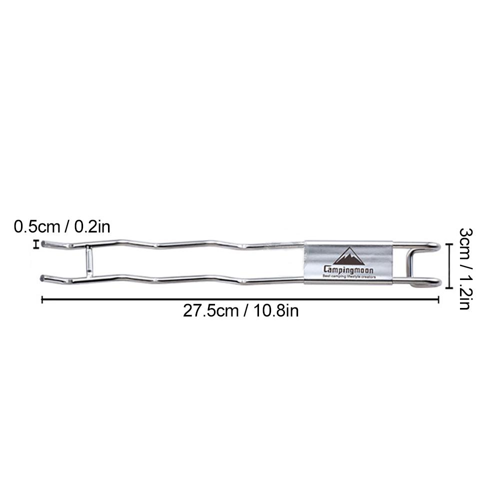 BBQ Grill Grile Lifter Gripper Grip Lifter Grip din oțel inoxidabil