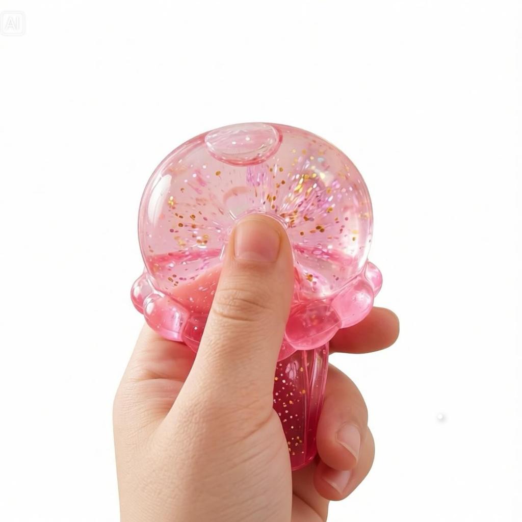 Needoh Medusa Squishy Morbido Giocattolo Antistress Carino Rilassante da Spremere Giocattolo Sensoriale Bambini Taglia Grande Anti-Ansia Concentrazione ADHD Fidget