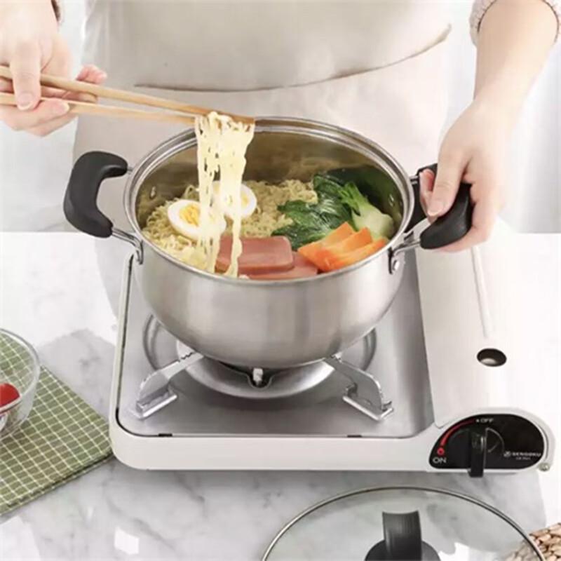 

Chuda Huang Curved Stainless Steel Soup Pot
