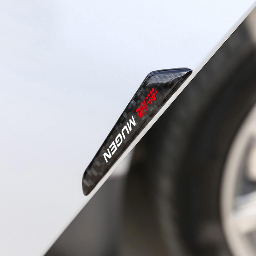 Door Guards for Honda Carbon Collision Prevention Door Protectors - Fiber, (Unlimited)