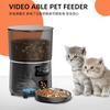 APP Control 5G WiFi Pet Feeder Camera 1080P HD Double Bowl Dog Food Dispenser Automatic Smart Pet Feeder 4L with Camera 2k