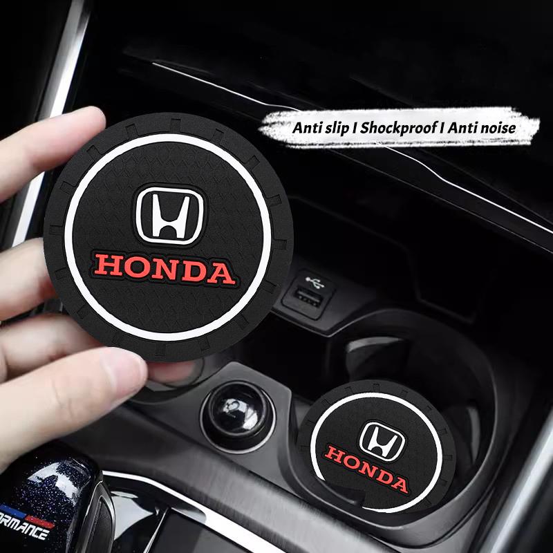 Honda Car Cup Holder Mat Exclusive Car Interior Water Cup Mat For Honda Civic FIT Accord Prelude CRV 5th City CRZ CRX Jazz HRV