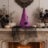 Gothic Wizard Costume Accessories Halloween Witch Hat, with Lace Mesh And Simulated Spiders, Unique Witchy Outfit for Adults Style Accessory, Parties