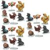 Godzilla Movie King Of The Monsters Cute Mini Action Figures Collectible Set