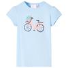 Kids T shirt Light Blue Size 128