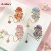 Hollow Out Metal Bookmark Decorative Jellyfish Bookmark Decorative Bookmark Birthday Gift