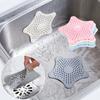 8 Colors Five-pointed Star Kitchen Sink Anti-clogging Starfish Silicone Floor Drain Bathroom Sewer Filter