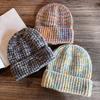 Fashion Women Colored Casual Thick Warm Knitted Hat For Winter Use Outings