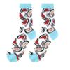Spring/Summer Women's Floral Mori Girl Thin Mid-Calf Socks - European & American Style