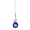 Craft Colorful Bead Demon Eye Pendant Car Hanger Decoration Blue Eye Key Chain Home Wall Hanger