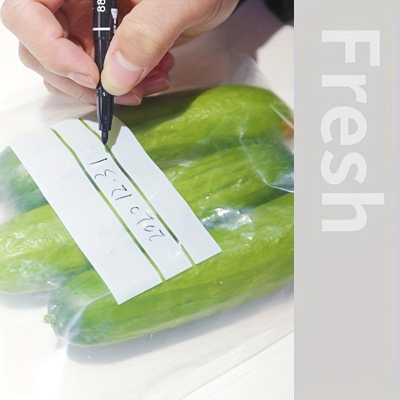 15/20/30pcs Heavy-Duty Leakproof & Self-Sealing Food Storage Bags Vegetables, Meat, Snacks - Freshness Preservation Reusable Food Storage Bags