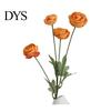 Indoor Decorative Silk Flowers Artificial Camellia Flowers, Flexible Stems Fake for Home High Density Fabric Flower Petals Living Room Decor
