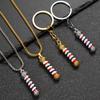 Vintage Pendant Stainless Steel Necklace For Men Women Fashion Party Punk Jewelry