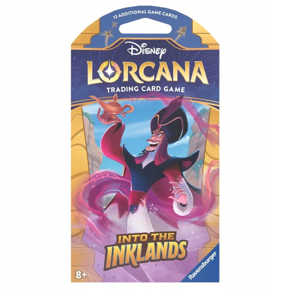 Disney Lorcana Cards: Ch3 Into The Inklands Sleeved Booster Pack (1 Pack)