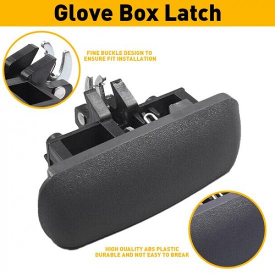 

Glove Latch Box Handle Agate Black For 1997-2000 Dodge Dakota Durango 39L 47L
